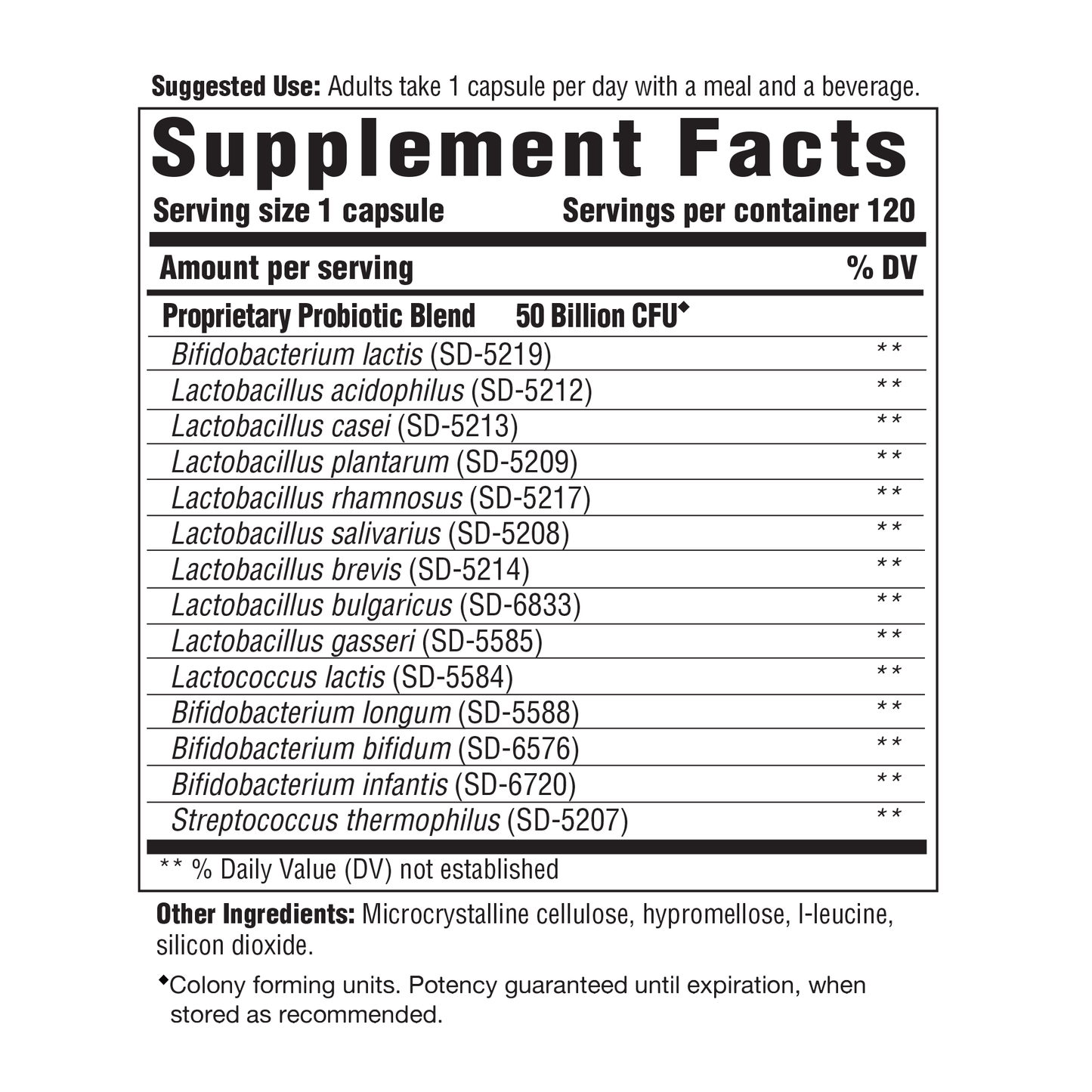 Flora 50-14™ Clinical Strength - 120 Capsules