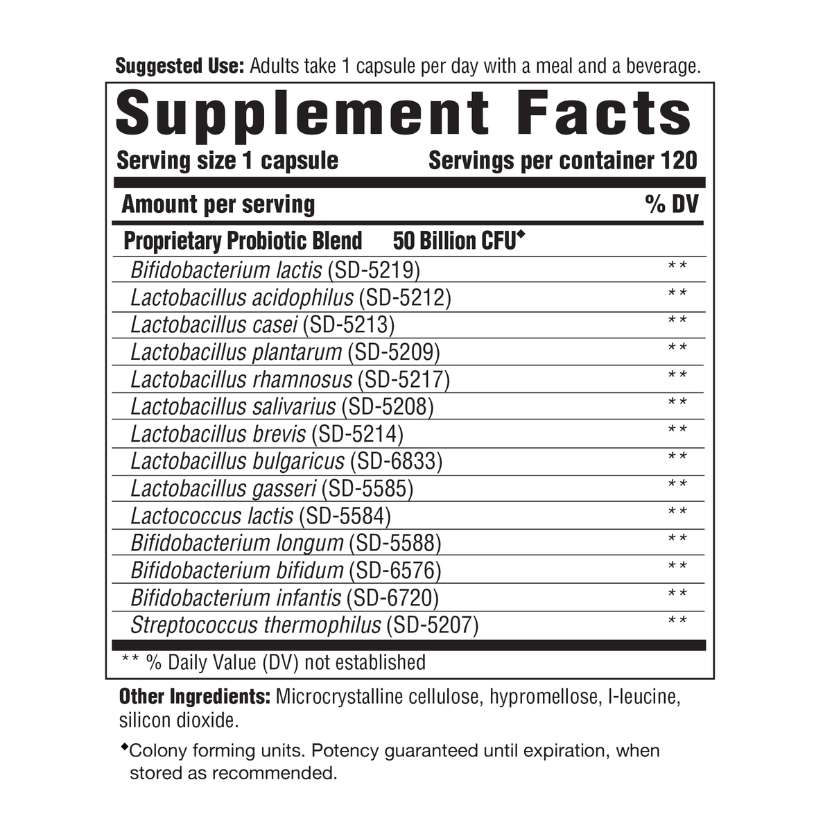 Flora Tablet Flora 50-14™ Clinical Strength - 120 Capsules – Innate Response